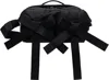 Simone Rocha Black Beaded Classic Bow Crossbody Bag