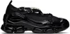 Simone Rocha Black Beaded Tracker Ballerina Flats In Multi