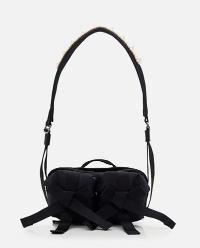 Simone Rocha Black Bow Crossbody Bag
