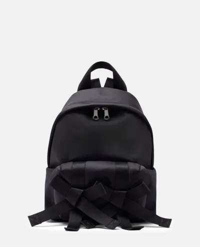 Simone Rocha Black Bow-detail Backpack