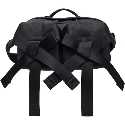 Simone Rocha Black Classic Bow Crossbody Bag