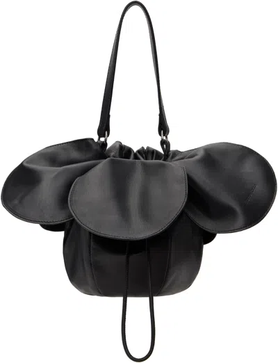 Simone Rocha Black Flower Petal Sling Bag