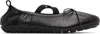 Simone Rocha Black Grip Ballerina Flats In Black