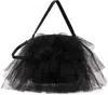 Simone Rocha Black Mini Frilly Tutu Bag In Black