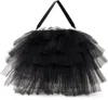 Simone Rocha Oversized Frilly Tutu Shopper Bag In Black