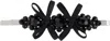 Simone Rocha Black Petite Bow Detail Flower Hair Clip In Multi