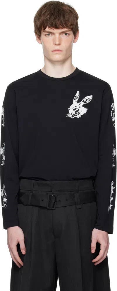 Simone Rocha Black Tortoise & Hare Long Sleeve T-shirt