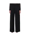 Simone Rocha Wide-leg Puddle Trousers In Black