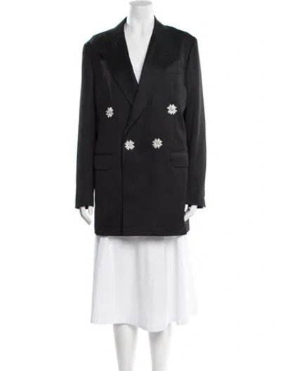 Pre-owned Simone Rocha Blazer In Gray