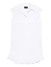 Simone Rocha Sleeveless Ruffle-detail Shirt