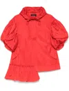 Simone Rocha Ruffled Blouse In Rot