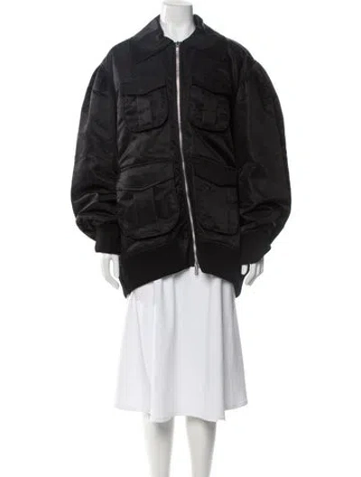 Pre-owned Simone Rocha Bomber Jacket W/ Tags In Black