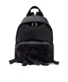 Simone Rocha Beaded Utility Bow Backpack In Black
