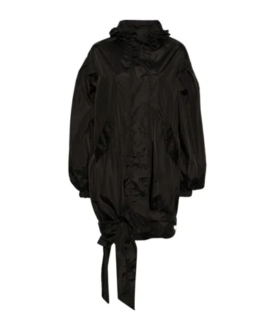 SIMONE ROCHA LIGHTWEIGHT BOW-BELT JACKET