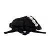 Simone Rocha Bow And Faux Pearl-embellished Shell Belt Bag In Black