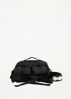 Simone Rocha Bow Crossbody Bum Bag In Olive/pearl