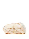 Simone Rocha Bow-detail Faux-pearl Shoulder Bag In White