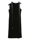 Simone Rocha Bow-detail Jersey Midi Dress