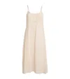 Simone Rocha Beige Negligee Bow Midi Dress In Nude