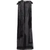Simone Rocha Bow Detail Sheer Tulle Midi Dress In Black