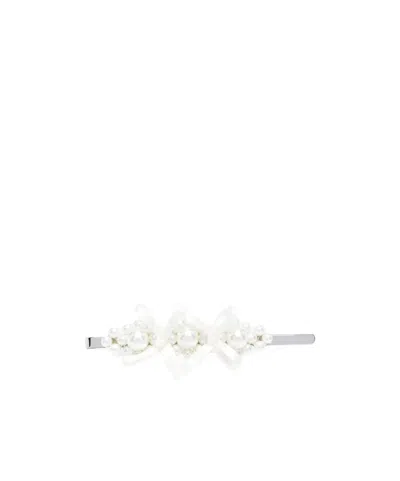 SIMONE ROCHA BOW-EMBELLISHED HAIR CLIP