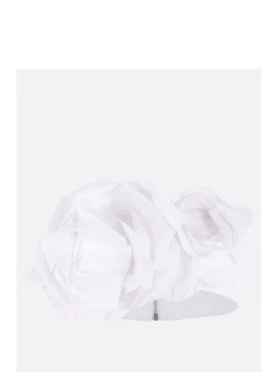 Simone Rocha Bow-embellishment Top In White