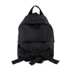 Simone Rocha Bow Front Backpack In Black