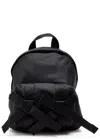 Simone Rocha Bow Nylon Backpack In Black