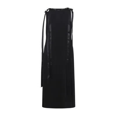 SIMONE ROCHA BOW RIBBON MIDI DRESS