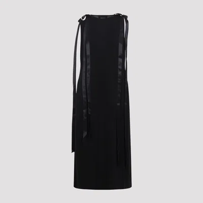 SIMONE ROCHA BOW RIBBON MIDI DRESS