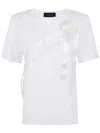 Simone Rocha Bow Sash Easy Tshirt