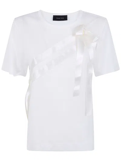 Simone Rocha Bow Sash Easy Tshirt