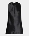 Simone Rocha Black Bow Halter Top In Black