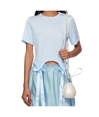SIMONE ROCHA BOW TAIL EASY TEE