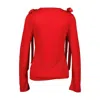 Simone Rocha Bow Tail T Shirt In Red