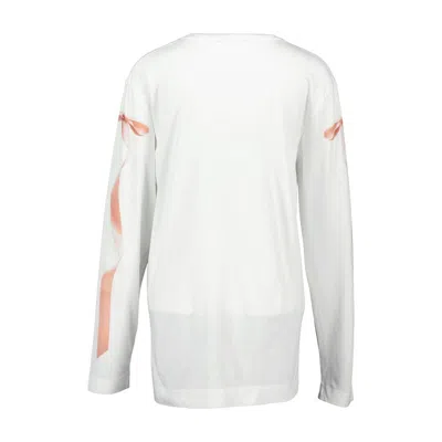 Simone Rocha Bow Tail T Shirt In White