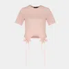 Simone Rocha Pink Easy T-shirt In Pink