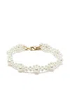 SIMONE ROCHA BRACELET WITH DAISY-SHAPED BEADS