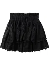 Simone Rocha Broderie Anglaise Skirt In 黑色