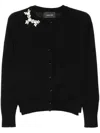 Simone Rocha Cardigan Mit Kettendetail