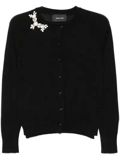 Simone Rocha Cardigan Mit Kettendetail