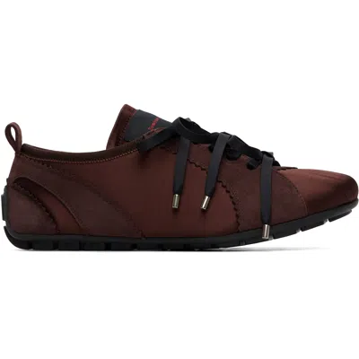Simone Rocha Brown Ballerina Grip Sneakers In Dark Brown