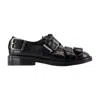 Simone Rocha Triple-buckle Derby Shoes In Black