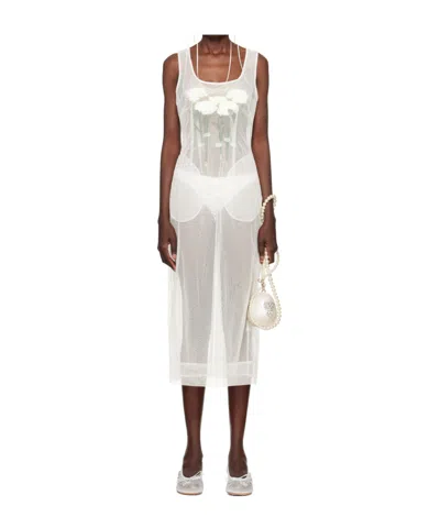 SIMONE ROCHA CARNATION DART DRESS
