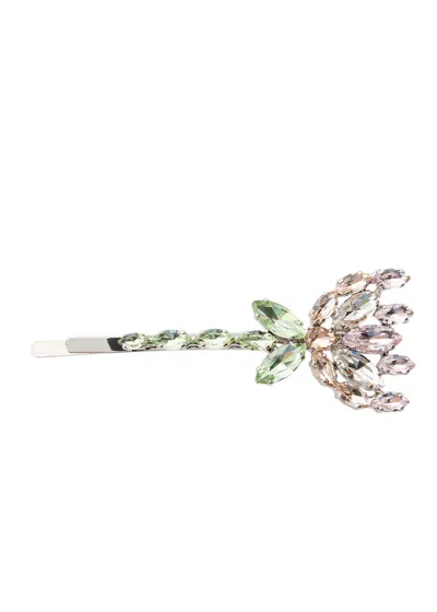 Simone Rocha Carnation Floral-embellished Hair Clip