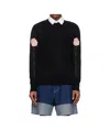 Simone Rocha Carnation Knitted Sweater