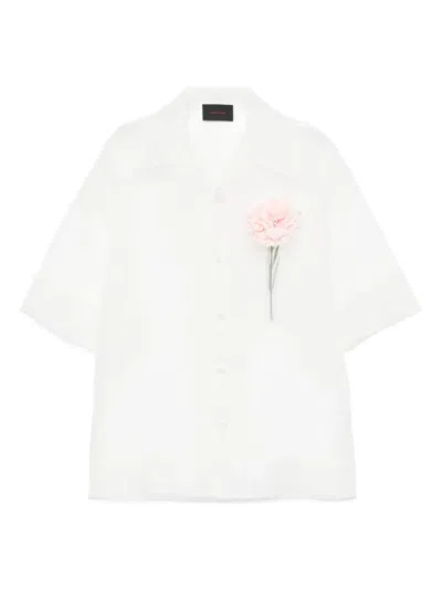Simone Rocha Carnation Pocket Boxy Shirt