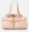 Simone Rocha Tote Carnation Pocket Mit Leder In Nude