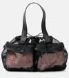 Simone Rocha Tote Carnation Pocket Mit Leder In Schwarz