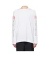 Simone Rocha Carnation-print T-shirt In White